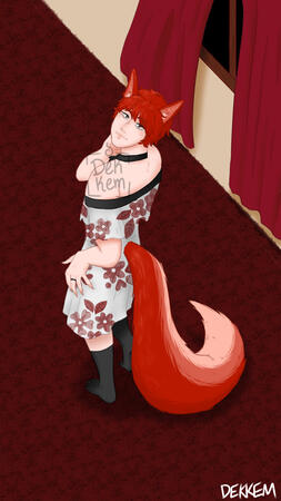 "Fox Man!", attack on ghosty-wosty